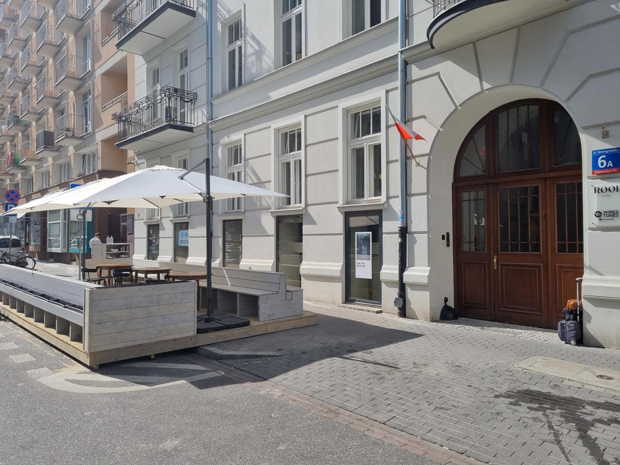 Nowogrodzka 6A 17 Apartamento Varsóvia Exterior foto